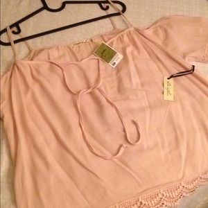 Brand new liberty love off the shoulder blouse